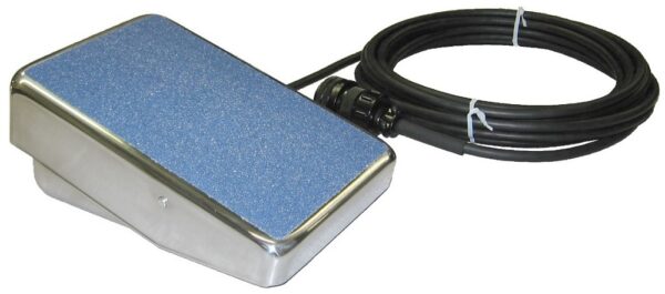 SSC Controls TIG Foot Control Pedal with Chrome Case