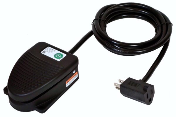 F-Series Foot Switch Pedal with Piggyback Plug SSC Controls Clipper