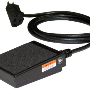 S100-1501 Foot Switch, Momentary Action, Cable with Plug, Grinder Foot Switch, Foot Pedal, T-91-SC3A