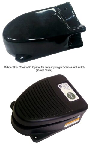 -BC Rubber Boot Cover (F-Series) SSC Controls Foot Switch