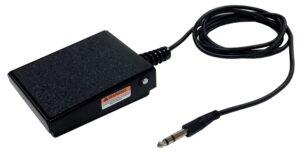 S100-0103 Foot Switch with Quarter Inch Phone Plug (Momentary Action)