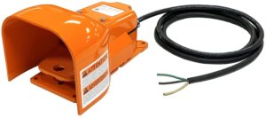 G500-MO-1502 Foot Switch, Heavy Duty, Cable with Leads, SSC Controls