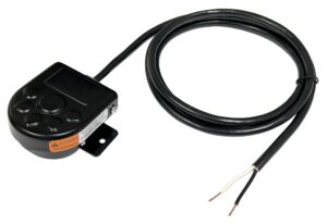 B850-0102X, Compact Foot Switch, Cable with Two Leads, No Ground Wire, Fire Truck Horn, Emergency Vehicle Siren