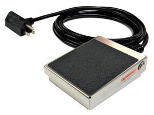 S300W-0501 Foot Switch, SSC Controls, Cable with Piggyback Series Plug, Water-Tight, Dust-Tight, Corrosion Resistant